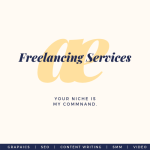 Freelancing Services by A.E.