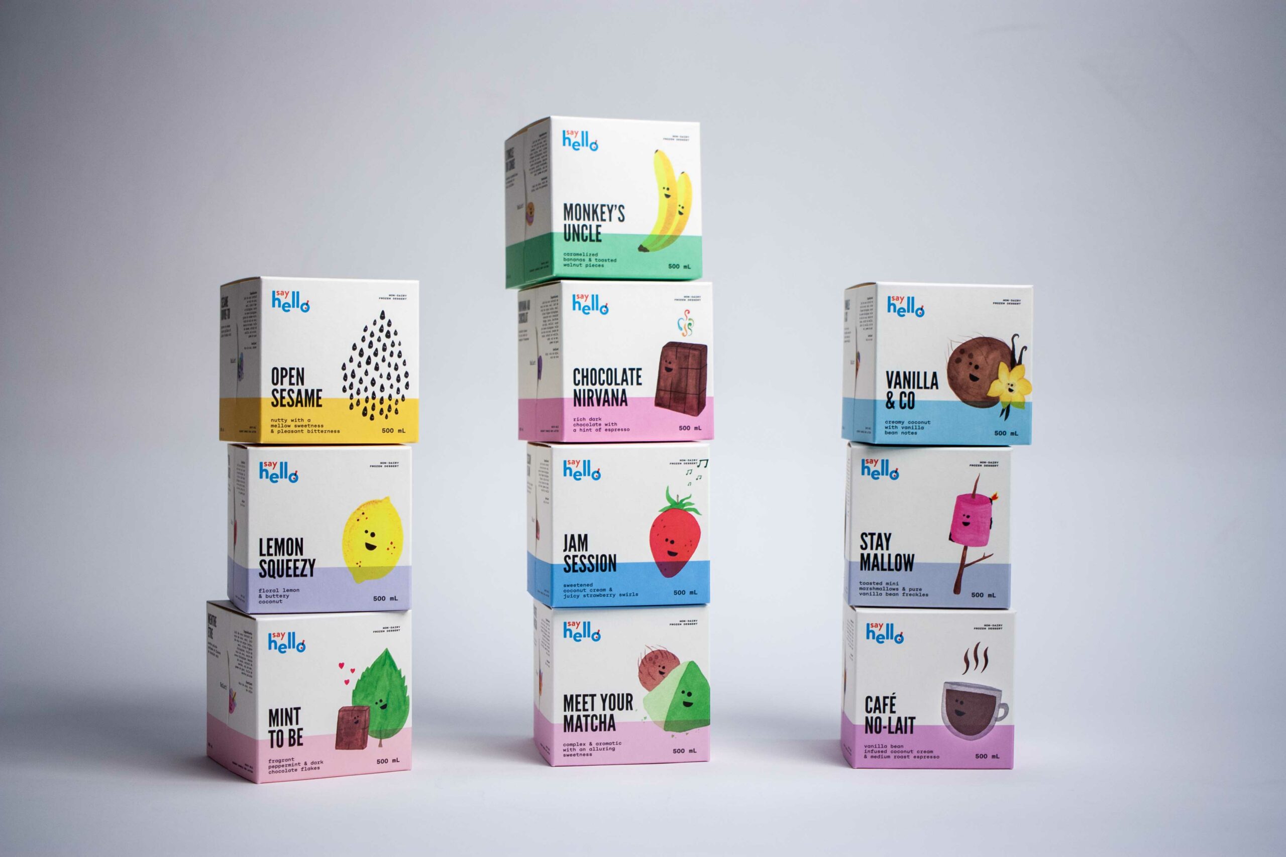 Brand and Packaging for Ice Cream