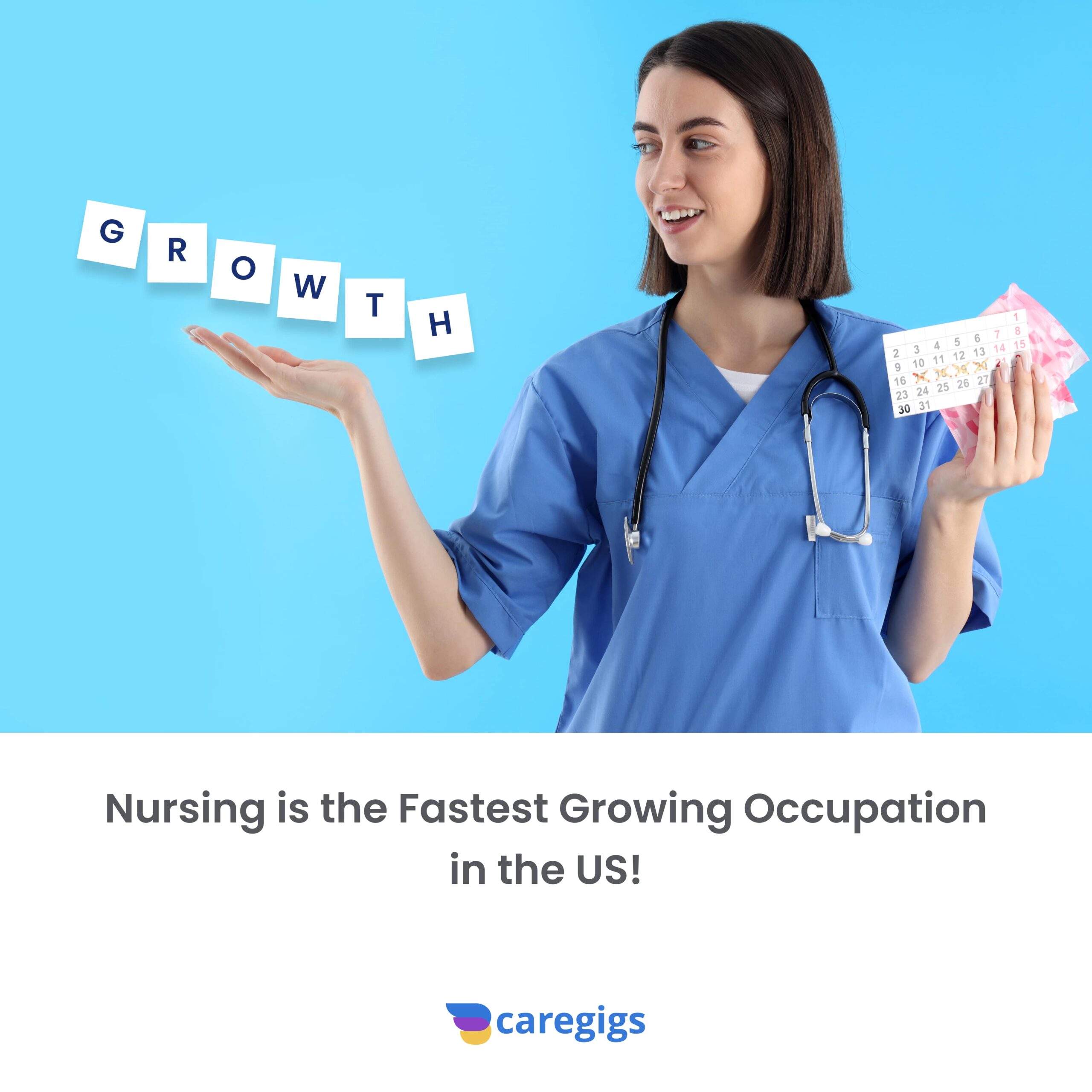 Nursing is a fastest growing occupation in the USA!