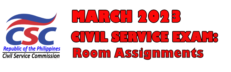 Room Assignment Release for Civil Services Exam March 2023