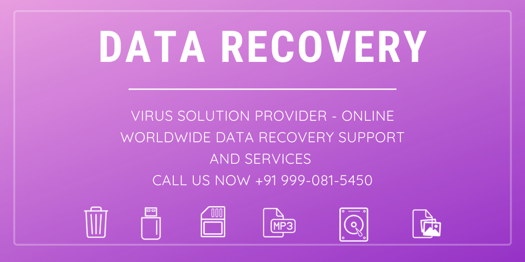 Virus Solution Provider - Data Recovery Services