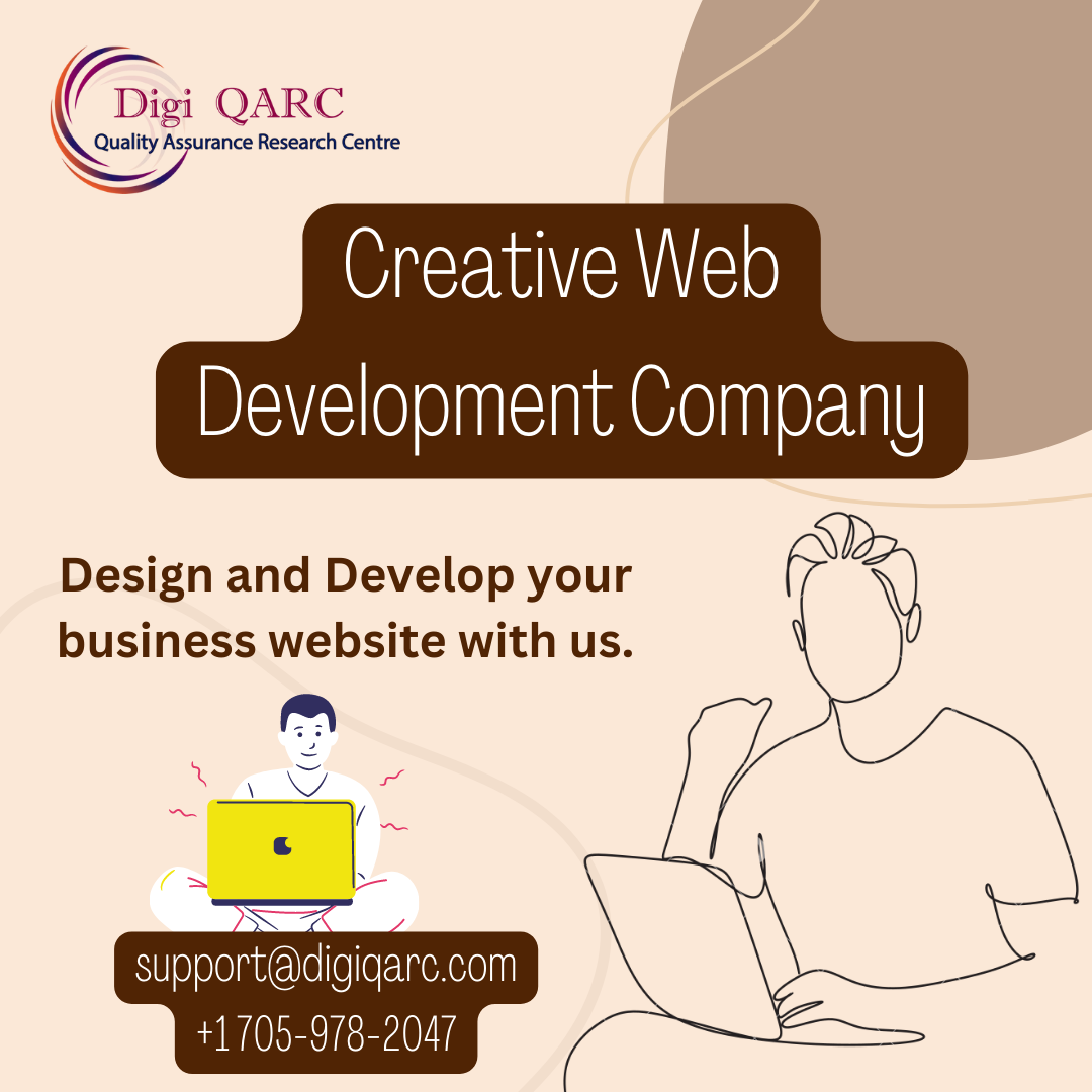 Web Design Company in Canada – DigiQARC Pvt. Ltd.