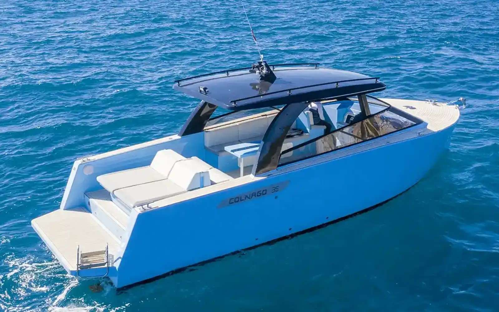 Split Taxi Boat-Colnago 35 Speedboat